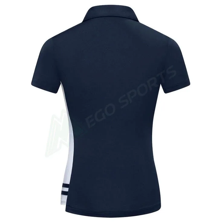 new summer golf sportswear Hot sale women short-sleeved T shirt outdoor sports Slim Fit Tops breathable lady golf shirt