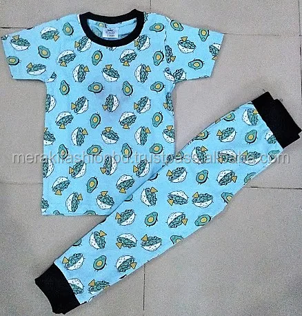 2017 new children clothing kids t shirts baby clothes boys spring autumn fashion style long pajama set.