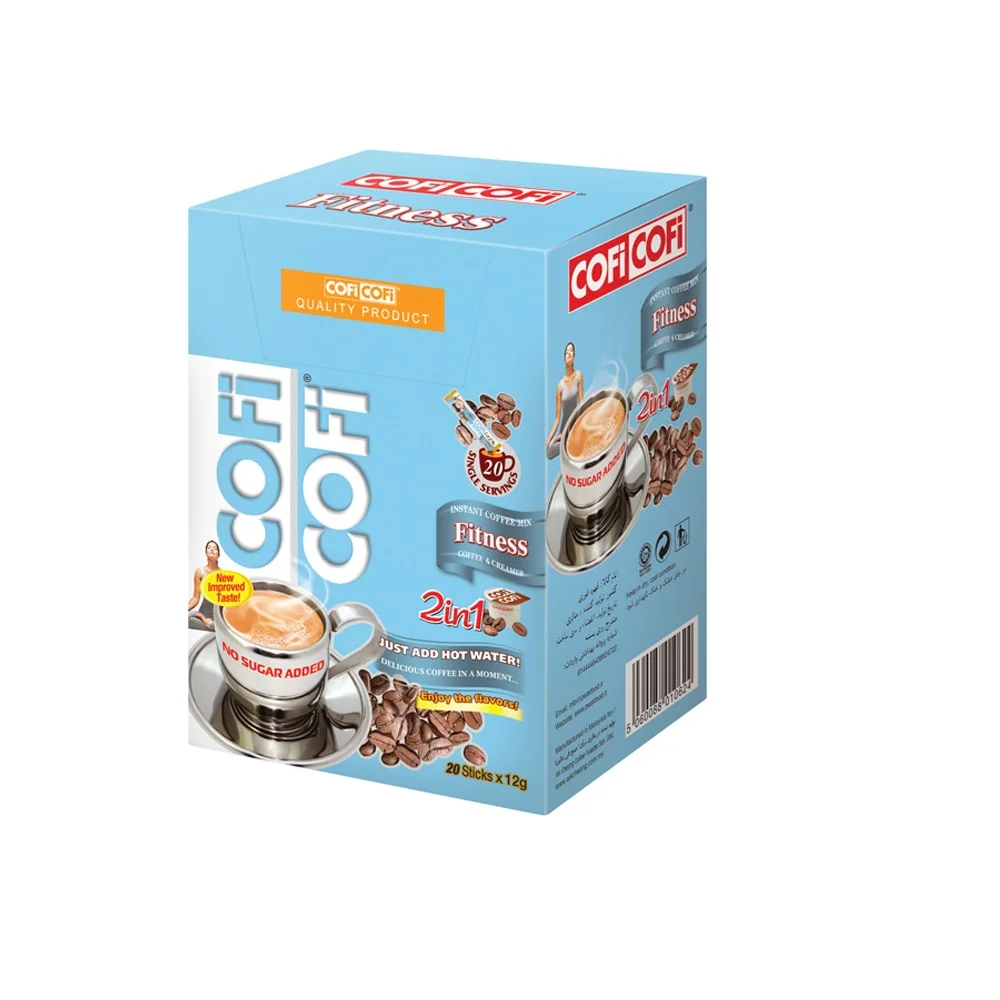 COFI COFI 2 in 1 Fitness 12g Instant Bitter Coffee Mix