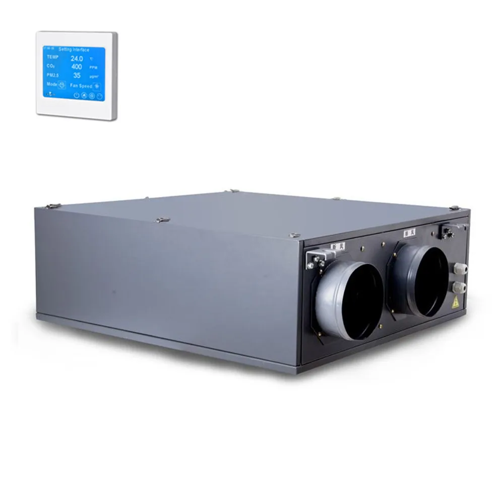 Real-time household environment control Decentralized Heat Recovery System Units