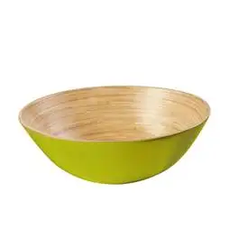 Cheap wholesale natural bamboo rice bowl made in Vietnam / Vietnam spun bamboo bowls