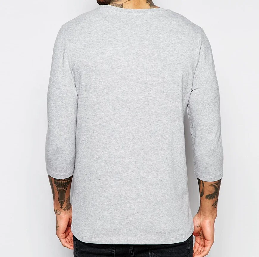 Superior comfortable quality full sleeve men casual summer t shirt for men clothing online wholesales