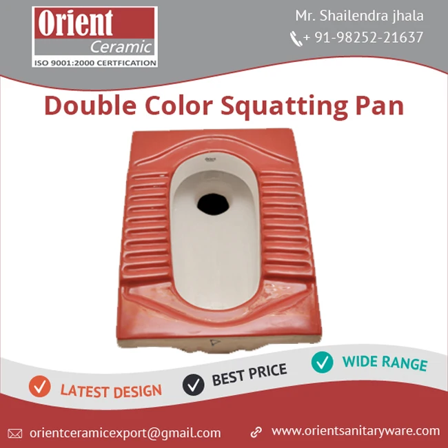  Premium New Ceramic Sanitary Ware Crack Proof Squatting Pan