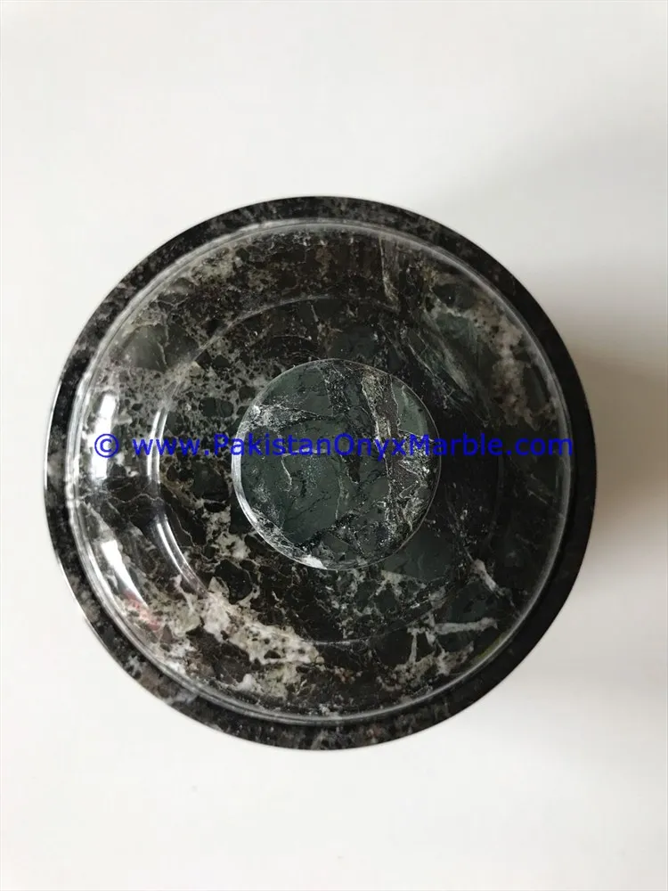 New Product Black Zebra Marble Handcarved Lid Sugar Candy Ginger Jewelry Storage Jar Trinket Container Canister Food Promotions
