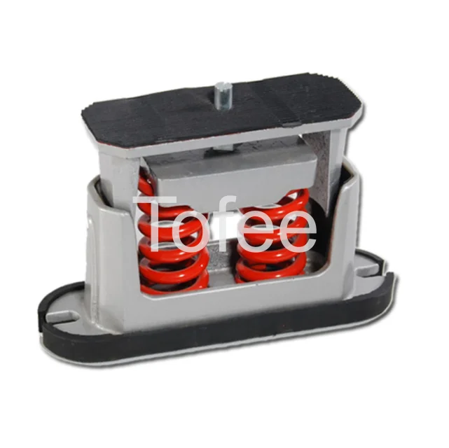 spring floor mount vibration isolators spring damper pipe vibration isolator for HVAC system using in Chillers