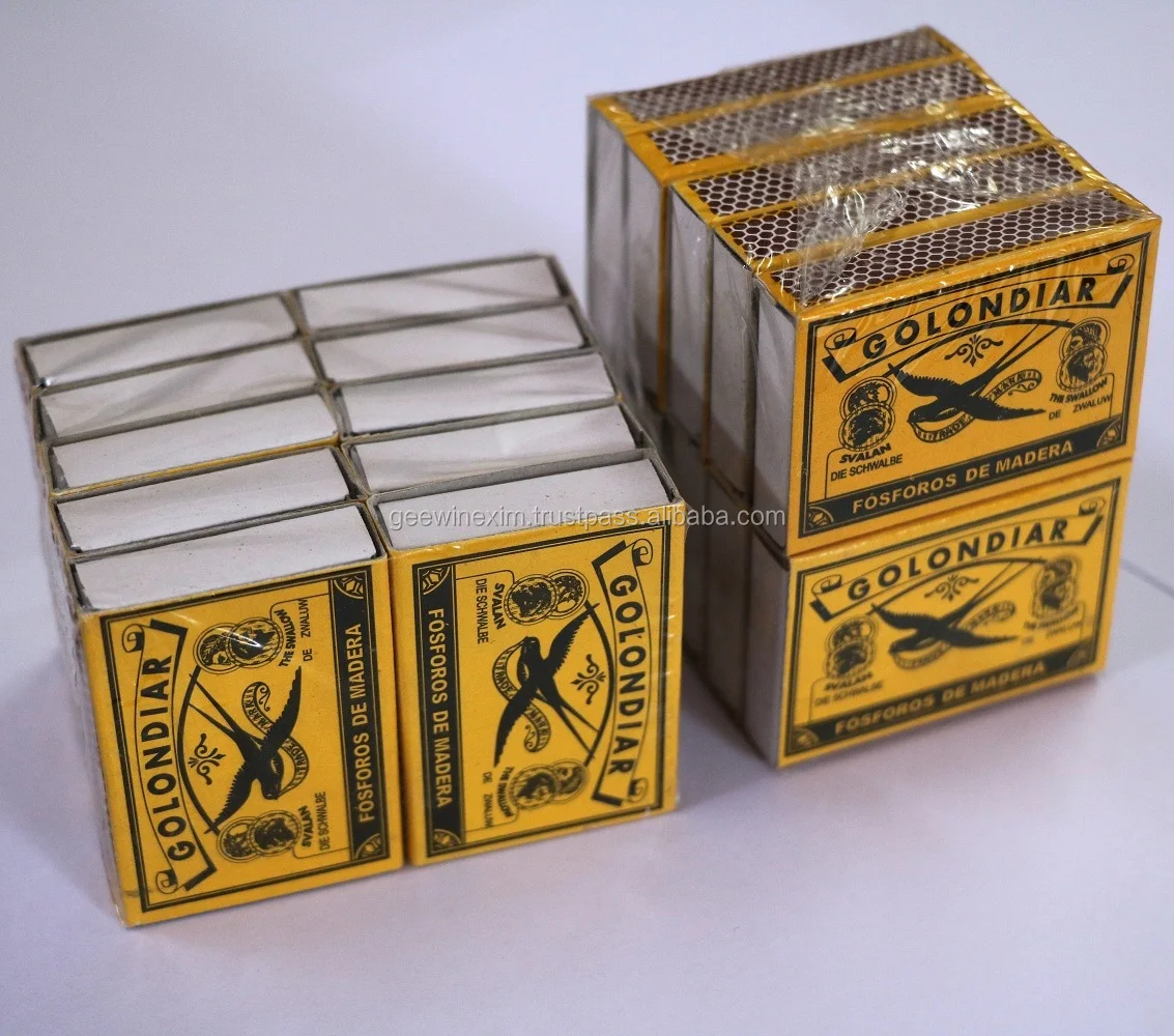High Quality Safety Matches from India Colorful Printed Logo Paper Wood Cardboard Material for Household Use