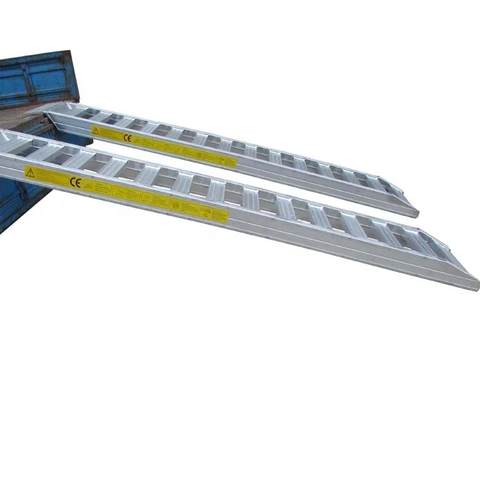 aluminum truck unloading ramps