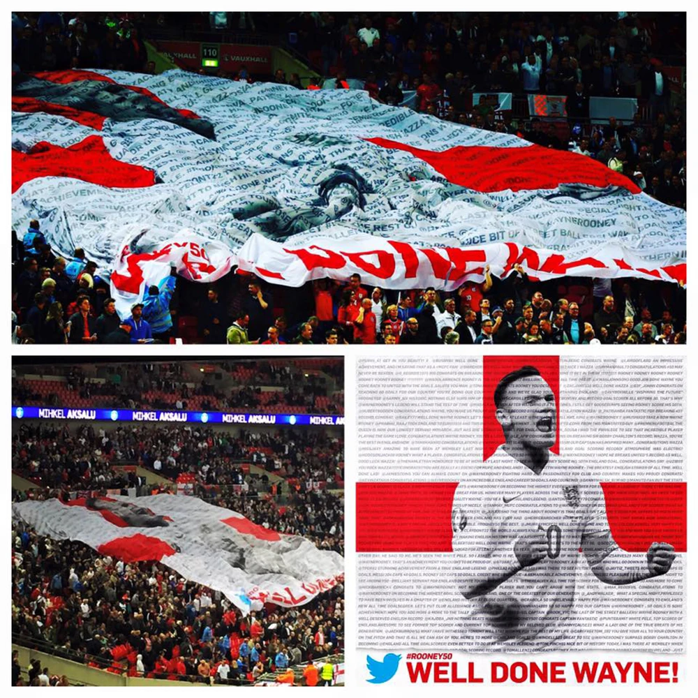 Any Size Stadium Extra Crowd Large Banners Huge Flags and Banners for Crowd Surfing