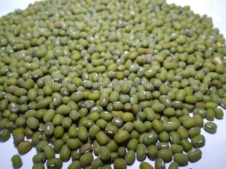 Unpolished Green Mung Bean Indonesia