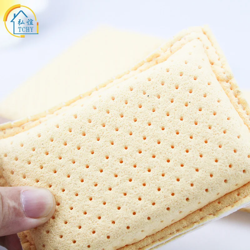 30 PCS  Stainless Steel Scrubber, Eco Dish Wash Sponge Kitchen Cleaner, No Smell Multi-Use & Non-Scratch Natural Kitchen Sponges