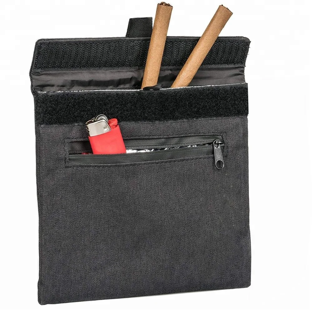 Anti Odor Smell Proof Bag with Water Resistant Pocket for Storage and Preservation of Herbs, Spices, Cheeses  hemp Grinder, Pipe