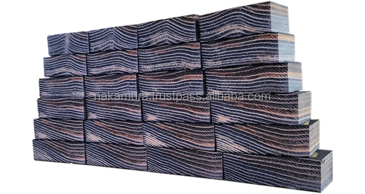 
Beautiful Dye Penetrated Hinoki wood Japanese cypress Solid Timber / Lumber 