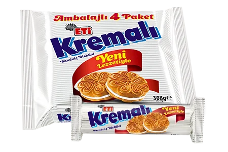 
For Eti Cream Filled Sweet Biscuit 