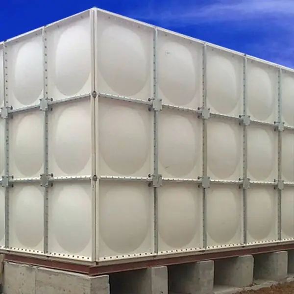 fiberglass sectional SMC FRP water tank storage container