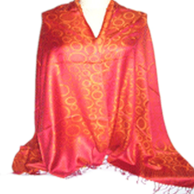 Жаккардовый кашемировый шарф из 100% чистого кашемира и шали пашмины