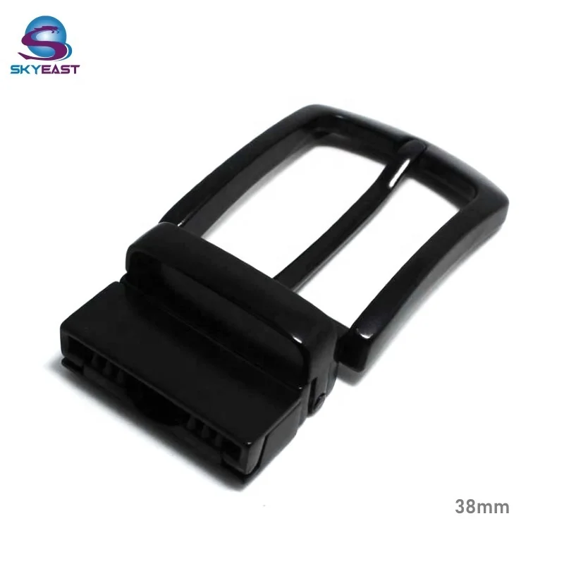
Wholesale Men Reversible Rotating Parts Alloy Metal Pin Belt Buckles 