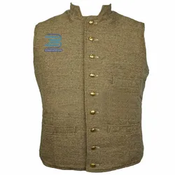 Civil War Vest - CS Enlisted Jean Wool - Value Line