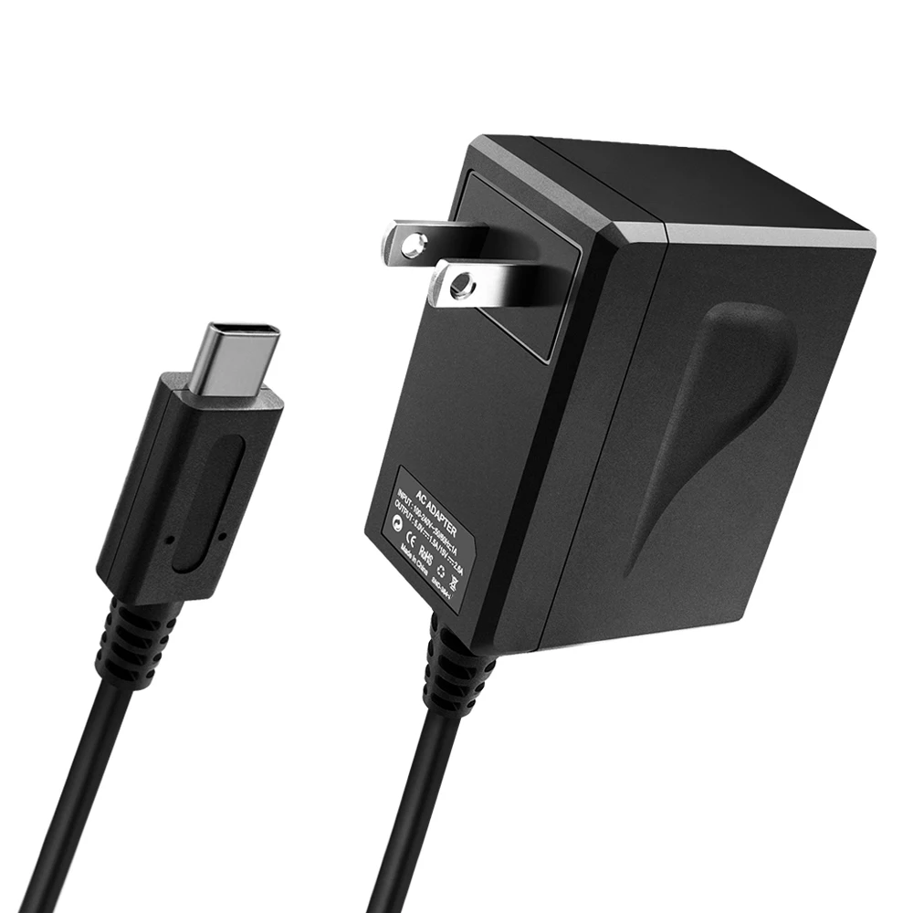New Version AC DC adapter Fast Charger For Nintendo Switch US EU UK Plug