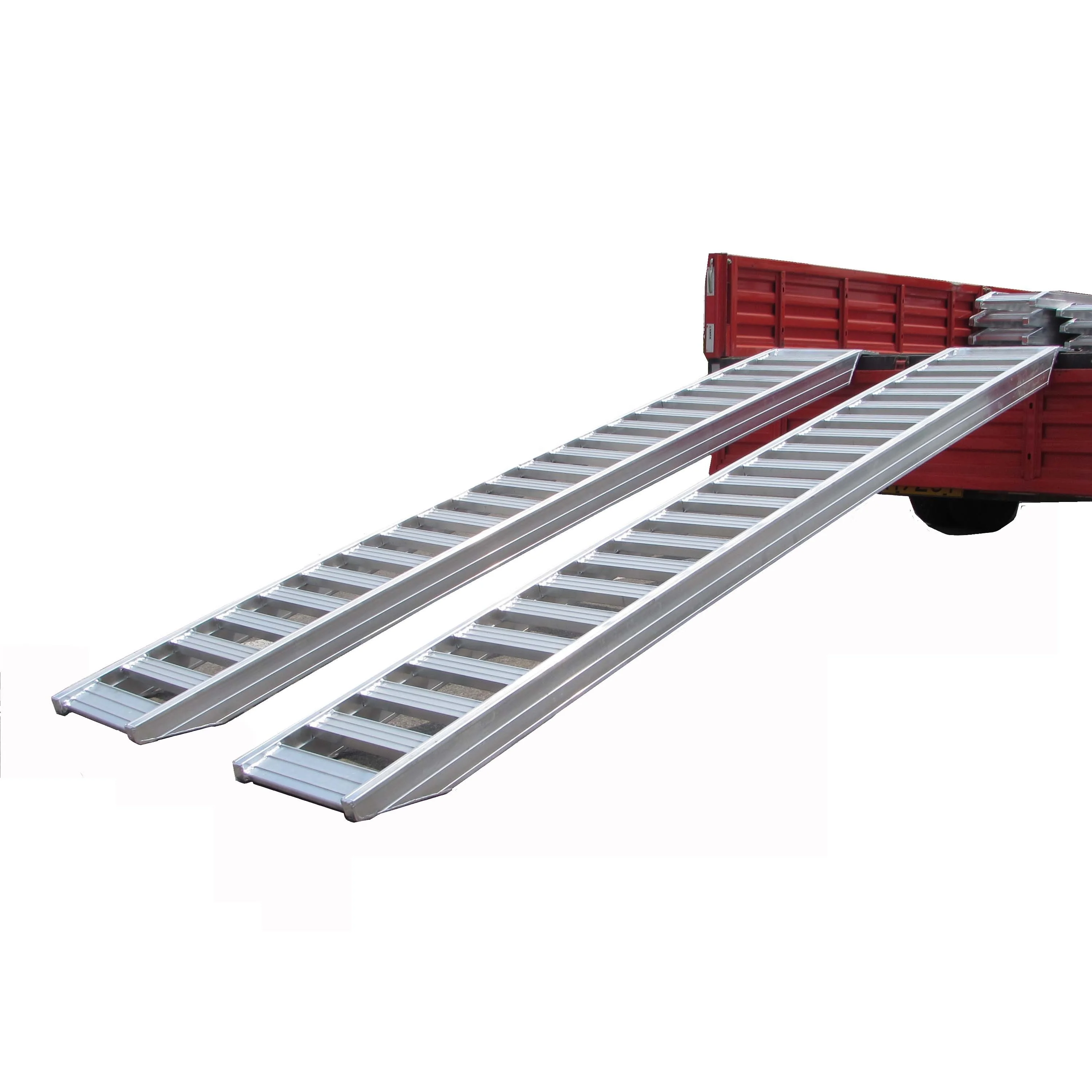 aluminum truck unloading ramps