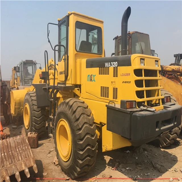 USED komatsu wheel loader second hand wa320-3 komatsu