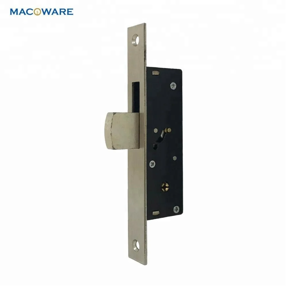 Durable Aluminium Door Frame Cross Key Mortise Throw Bolt Door Lock