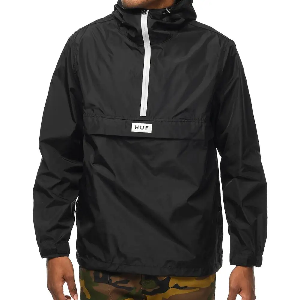 Overhead 1/2 Zip Track Top men windbreaker pullover Jacket