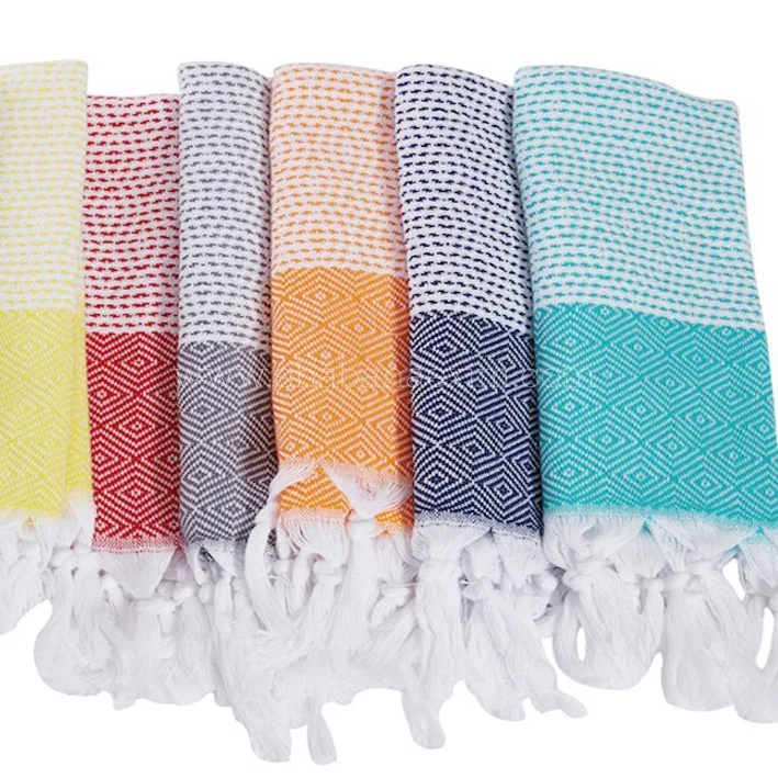 High Quality Fouta Towel Turkish Cotton Gulf Towel Hammam Fouta Hand Towel Cotton Peshtemal