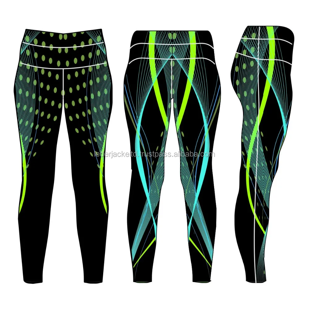 
customized sublimation BJJ Grappling spats women girls Martial Arts sports wear tights 