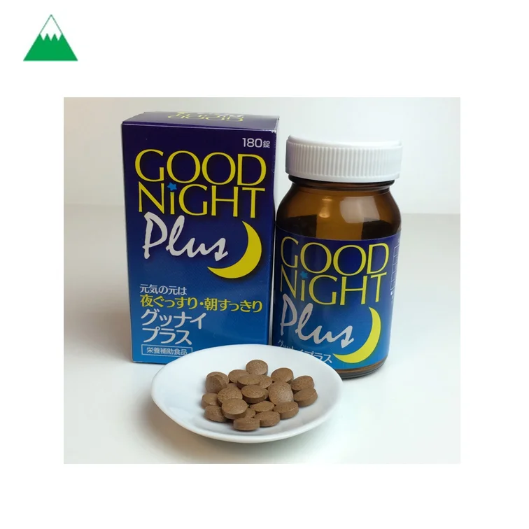 Japanese sleeping pills, Natural Supplement with multiple functions made in Japan