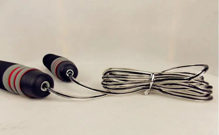 Fitness Weighted Bearing Jump Ropes Skipping Rope With Sponge Handle