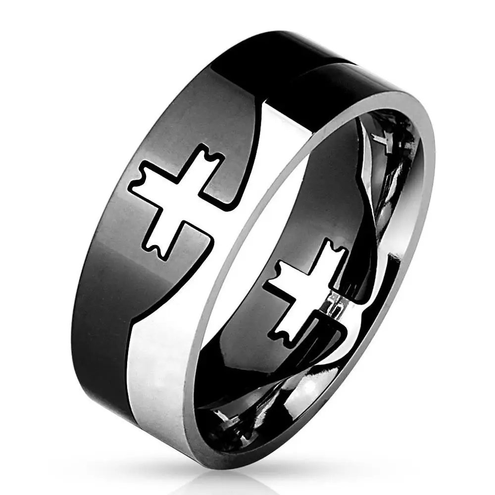 Glamorous Jewelry Silver Color Puzzle  Ring