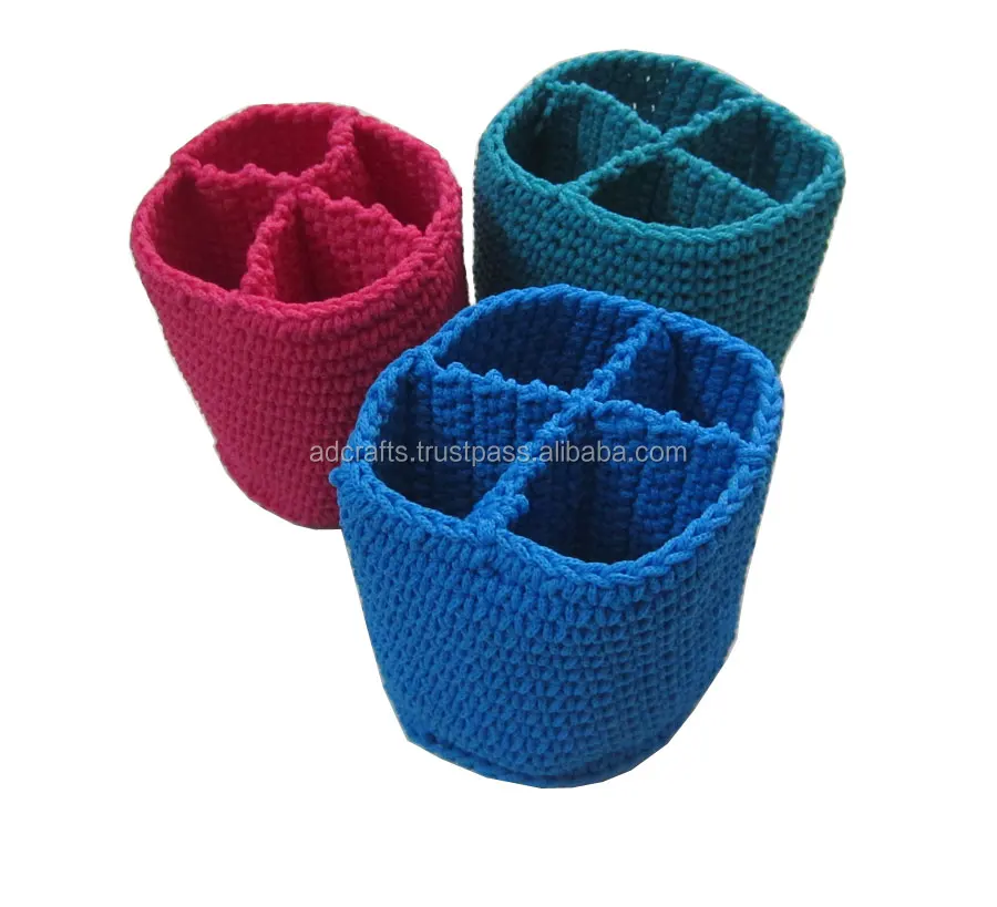 Best selling PP basket - PP crochet 4 components for pens