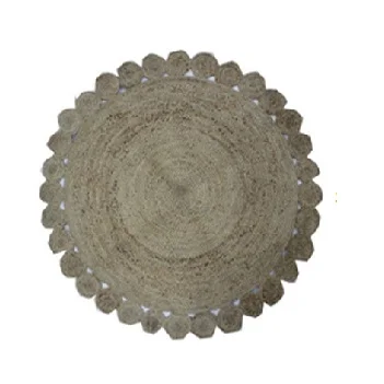 Direct From Factory Outlets Exclusive Range Long Lasting Hand Braided Jute Area Rugs Direct Manufacturer Bulk Supply Room Use