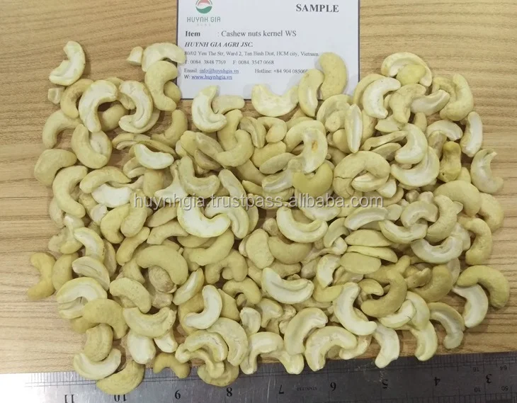 
Орехи кешью/белые разделения/орехи кешью 
