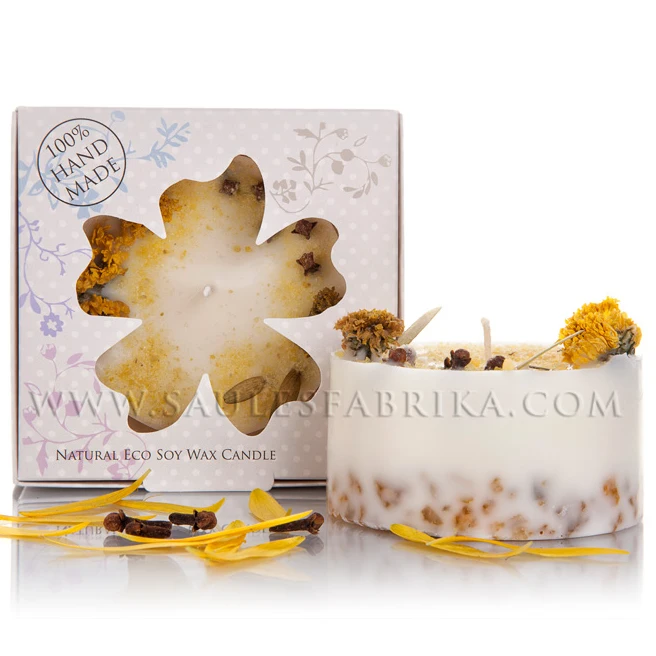 Soy wax candles for distribution