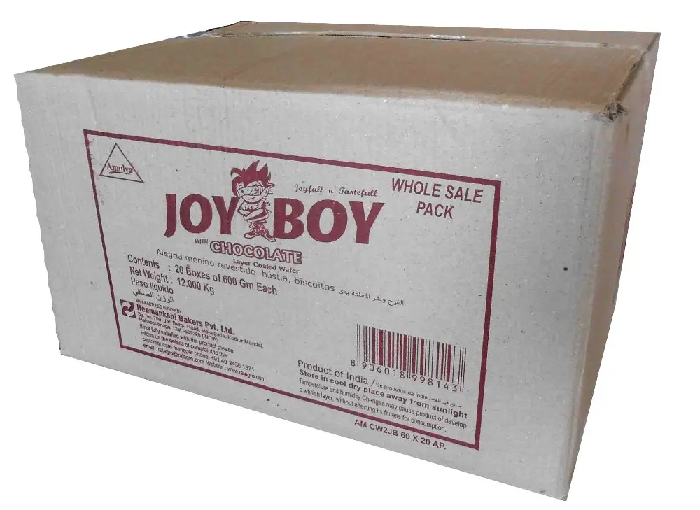 Joy Boy Chocolate Coated Wafers 10g