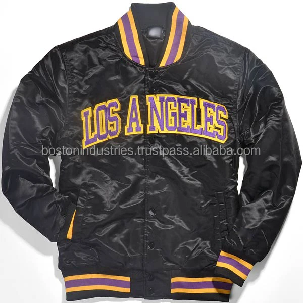 Школьная атласная куртка Letterman с вышивкой на заказ/яркие куртки с напечатанным логотипом