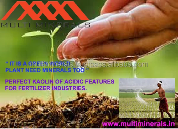 China Kaolin Clay Powder For Fertilizer