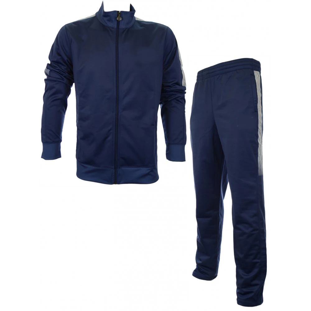 100% Polyester Tracksuit Jogging Sports Track Suit With Custom Embroidery Label tracksuits