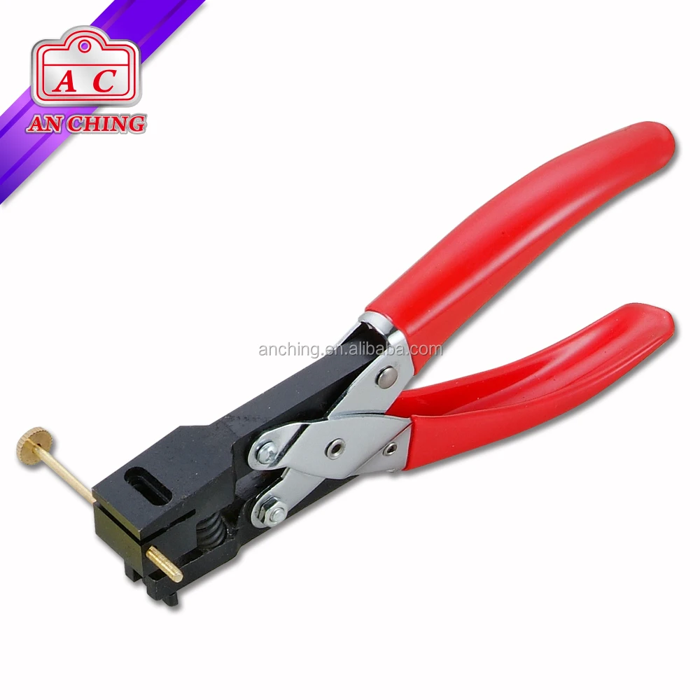 Light One Hand Use Adjustable Guide Hole Slot Punch