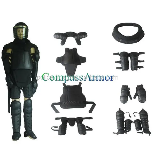 
Full body police anti riot suit & body armor Military Tactical Gear 
