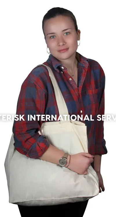 Eco-friendly Tote Backpack - Promotional Priced Cotton Drawstring Backpacks