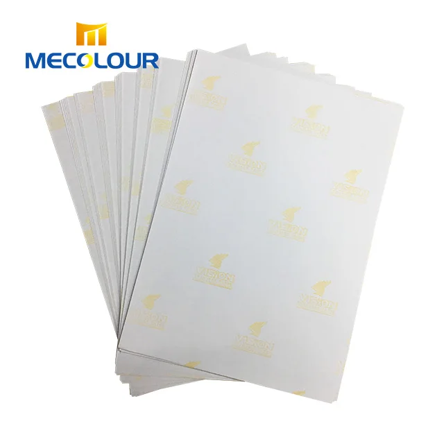 laser uncoated paper heat transfer paper for pen press machine to transfer white plastic pen and all ceramic