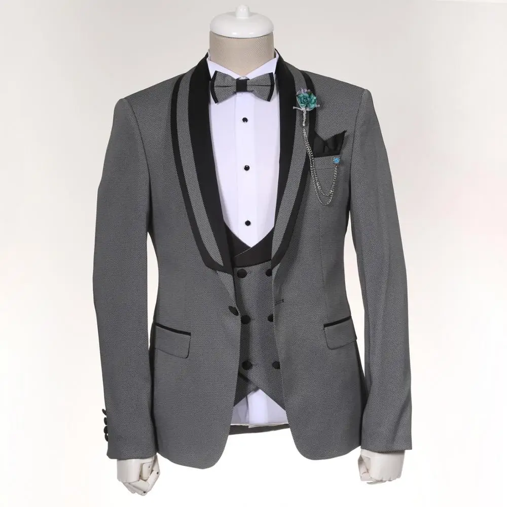 Новый дизайн, индивидуальные высококачественные экологически чистые деловые мужские элитные костюмы