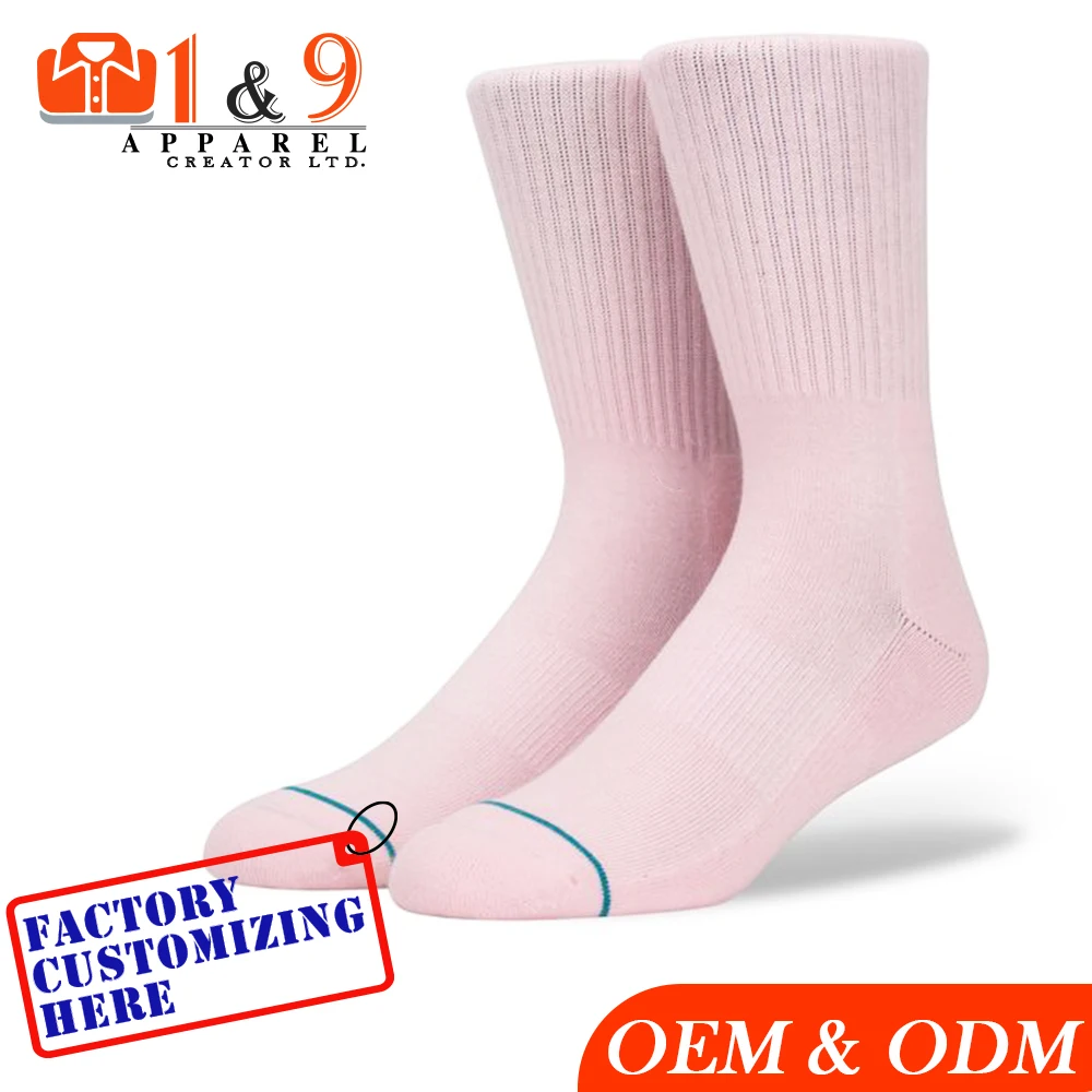 Made in Bangladesh Factory Custom mens dress socks boot hiking socks