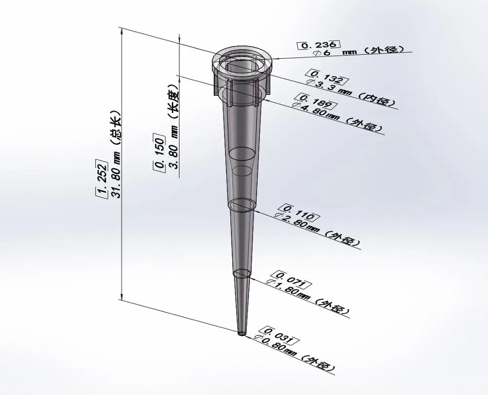10UL filter cartridge  pipette tip