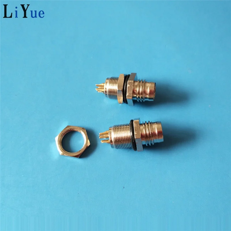 M8 3pin 4Pin водонепроницаемый IP67 Штекерный экранированный разъем для промышленности