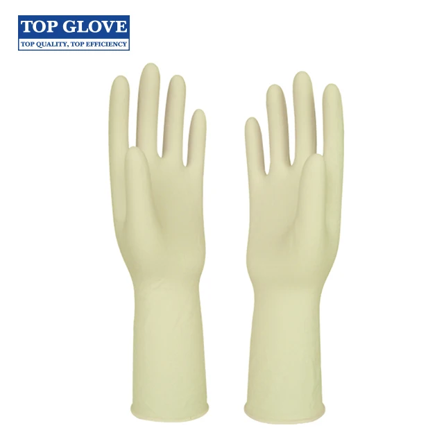 TOP GLOVE High Quality Natural Latex Surgical Hand Gloves Examination Glove Malaysia