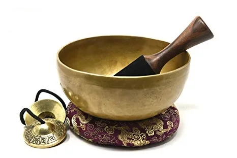 Hand Hammered Tibetan Meditation Singing Bowl It will look great around your home as well as making beautiful centre piece