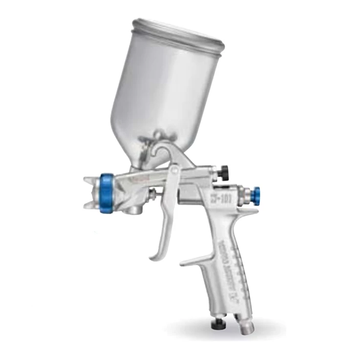 Anest iwata w 101 to spray at line painting for high atomization